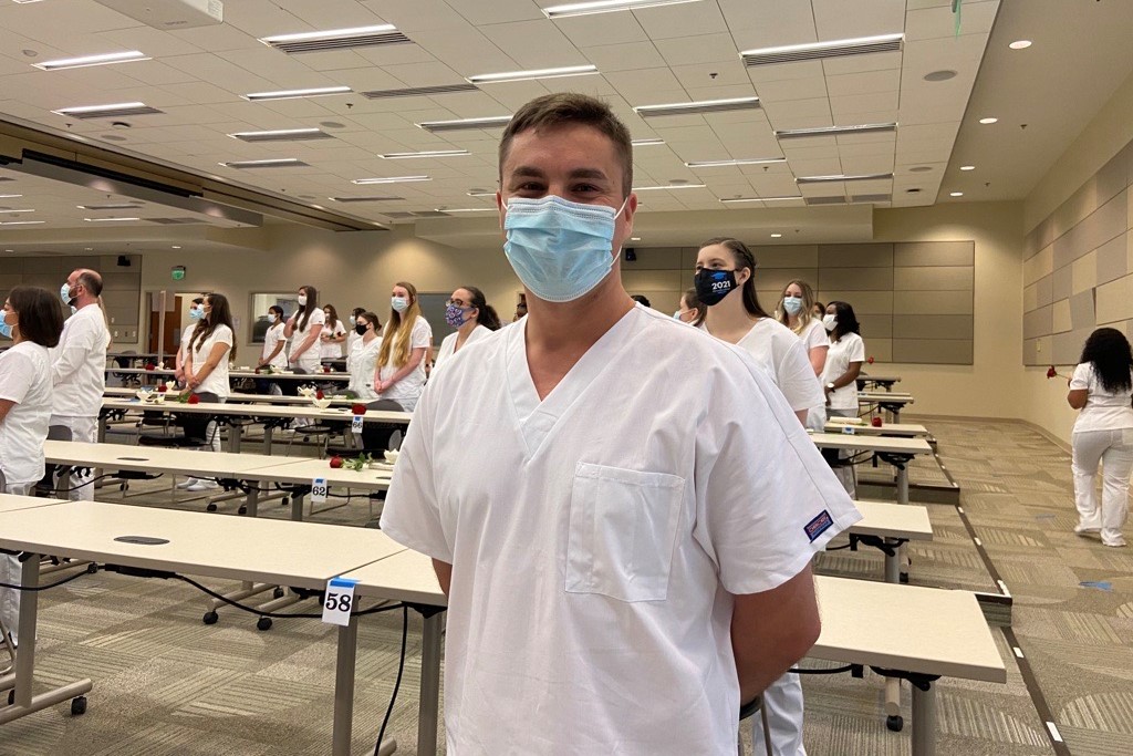 College Holds InPerson Nursing Pinning Ceremony Wake Tech